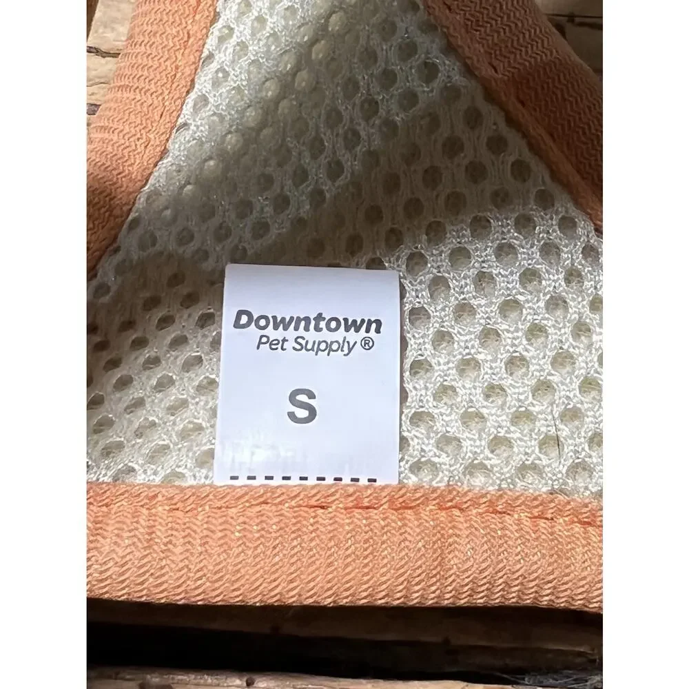 Downtown Pet Supply Size S Orange Floral Step In Harness